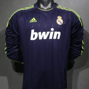 Real Madrid 2012/13 Retro Away Player Edition Long-Sleeve Jersey
