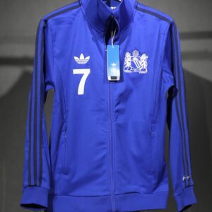 Manchester United Trefoil Retro Jacket Blue Suit 
