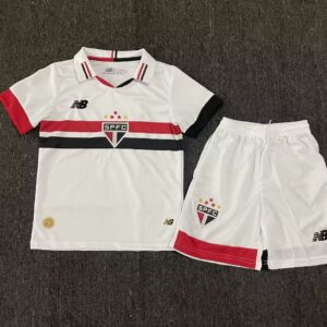 São Paulo 24/25 Home short with Jersey for Kids
