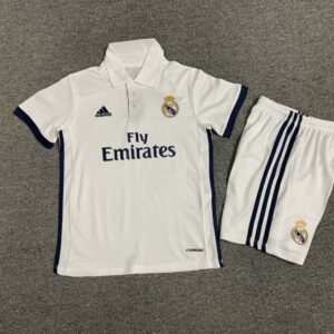 Real Madrid 24/25 Home short with Jersey for Kids