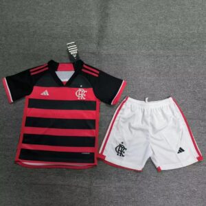 Flamengo 24/25 Home short with Jersey for Kids