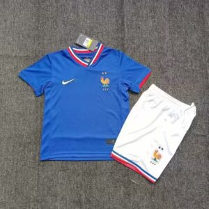 France 24/25 Home short with Jersey for Kids