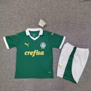 Palmeiras 24/25 Home short with Jersey for Kids