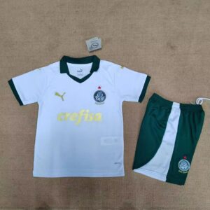 Palmeiras 24/25 Away short with Jersey for Kids