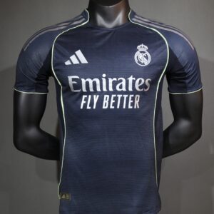 Real Madrid 25/26 Away Player Version Jersey