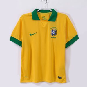 Brazil 2013 Home Jersey for Kids